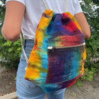 Tie-Dye Hemp String Bag – view 2