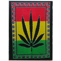 Cotton Wall Art (78x112cm) - Herbal Leaf