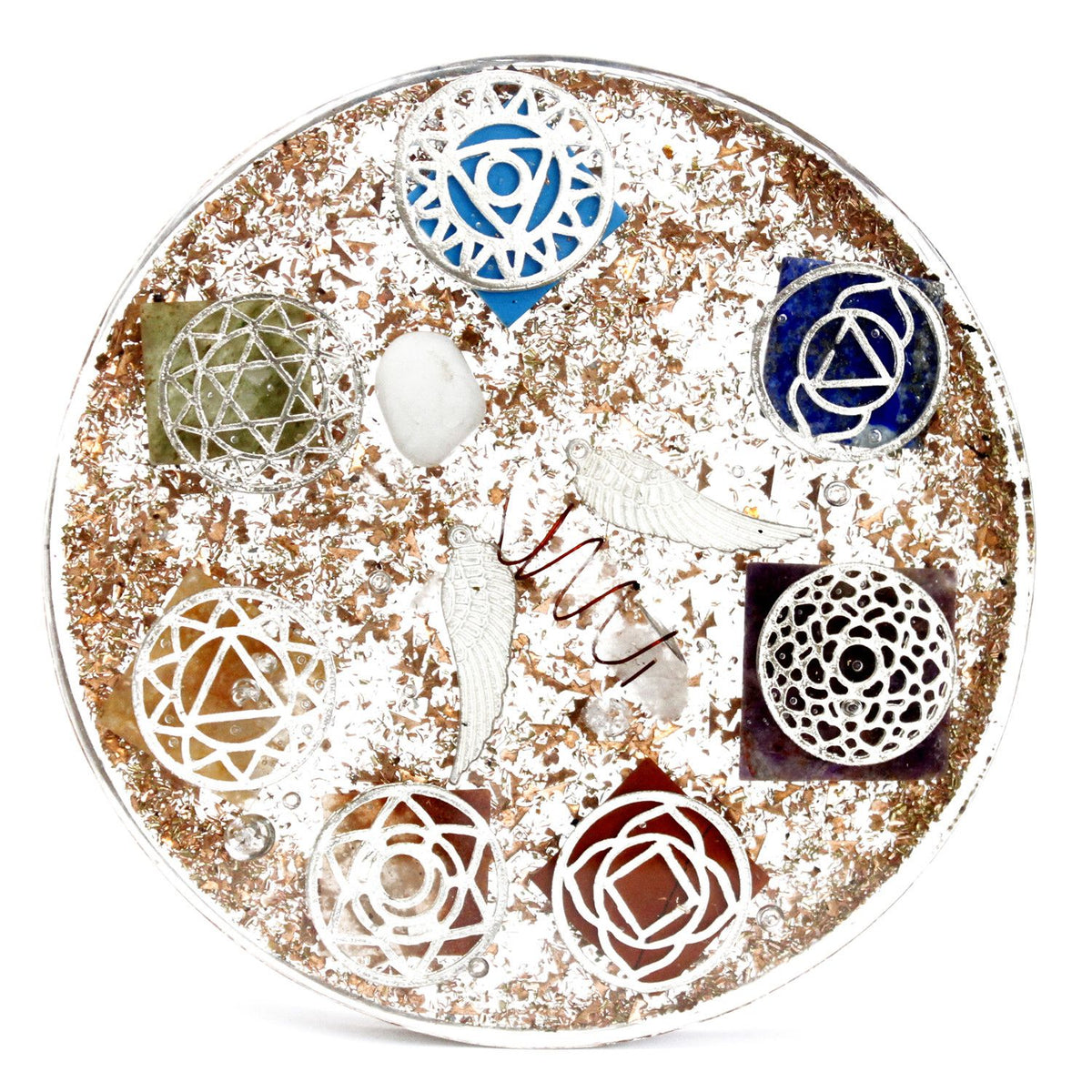 Orgonite Desk Power Pack - Angel Chakra, Large – view 4