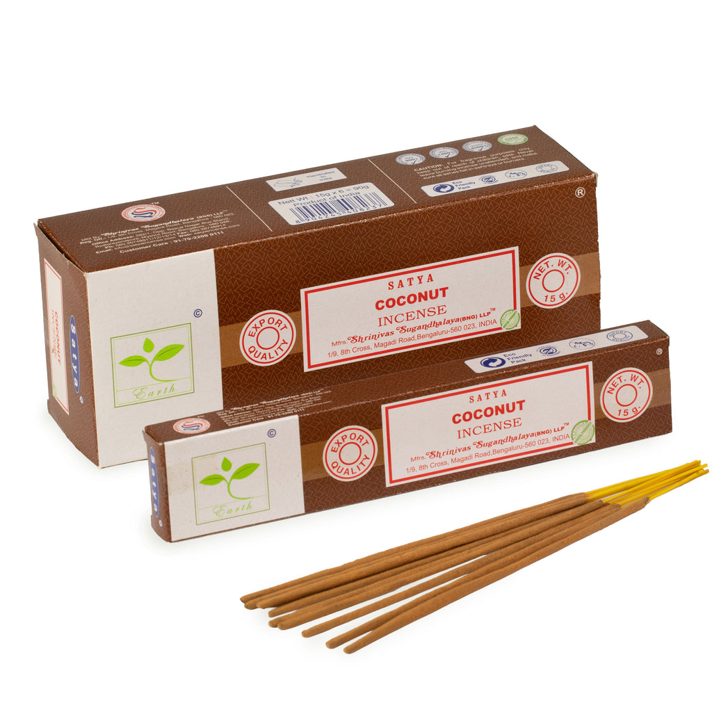Satya Coconut Incense Sticks – view 2