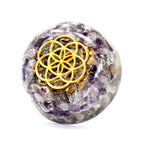 Orgonite Desk Power Pack - Amethyst Dome – view 2