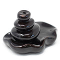 Backflow Incense Burner - Large Pebbles into Pool