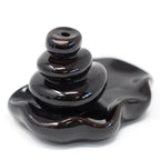 Backflow Incense Burner - Large Pebbles into Pool