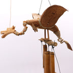 Coconut Dragon Wind Chime - 30 x 90 cm