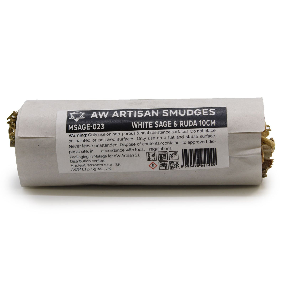 White Sage & Ruda Smudge Stick 10 cm