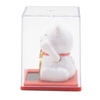Mini Solar Money Cat in Display Box - White – view 5
