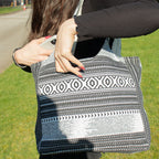 Urban Caravan Monochrome Jacquard Tote Bag 35x35cm – view 5