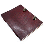 Huge Flower of Life Leather Book, 200 Pages – 33x25 cm – view 5