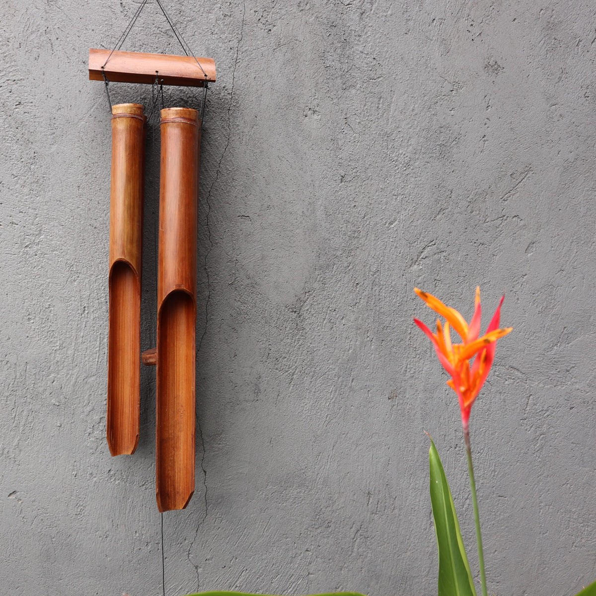 Bamboo Wind Chime 105cm - 4 Tubes