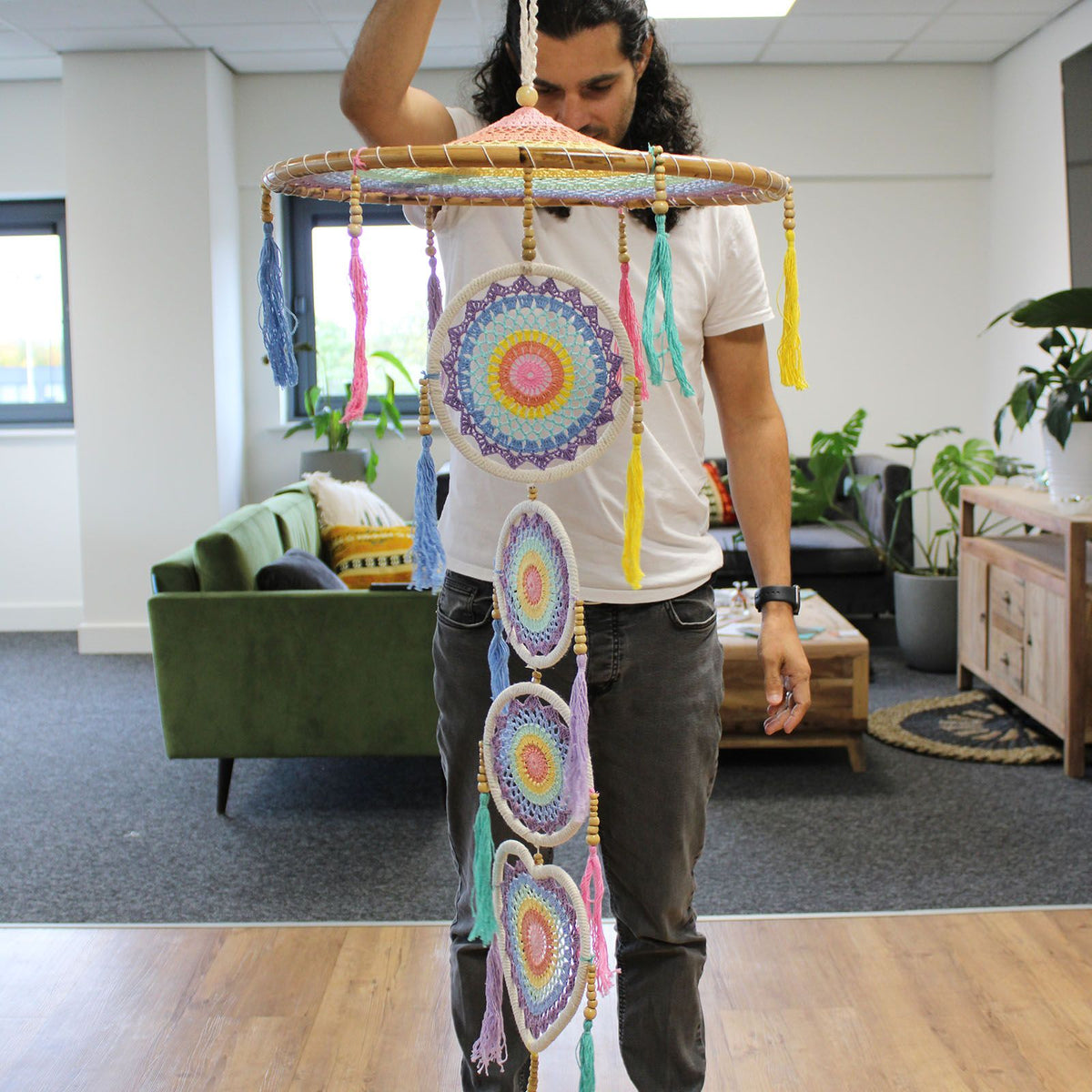 Rainbow Dreamcatcher 140 cm - Pastel – view 4
