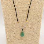 Jade Turtle Cord Necklace Pendant – view 2