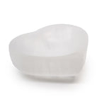Selenite Heart Bowl approx 10cm