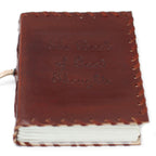 Leather Book of Thoughts Wrap Notebook – 12x15.5 cm – view 8