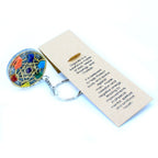 Orgonite Power Keyring - Round Seven Chakra – view 4