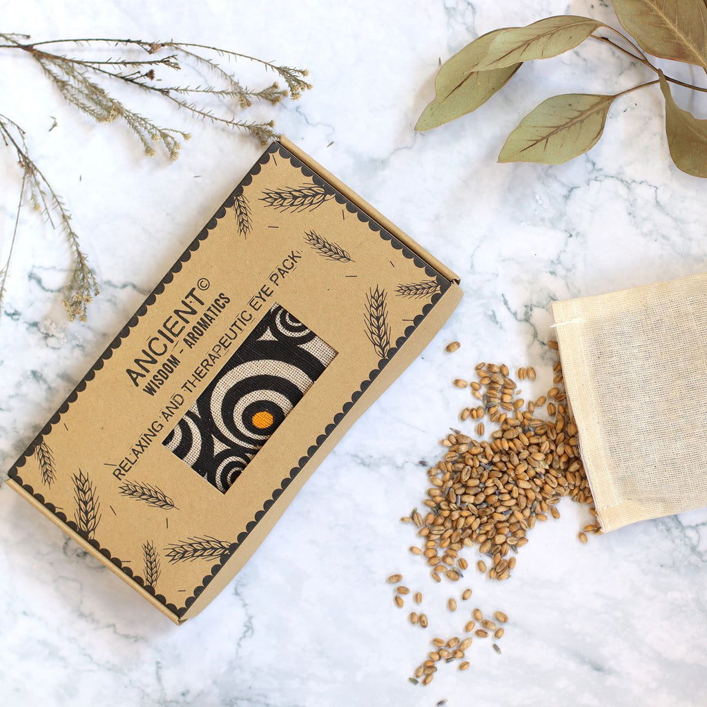 Lavender Eye Pillow with Gift Box - Illusion Print – view 2