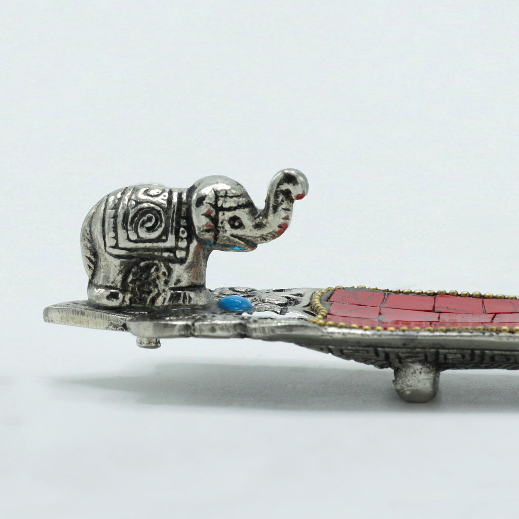Elephant Long Tibetan Incense Holder – view 2