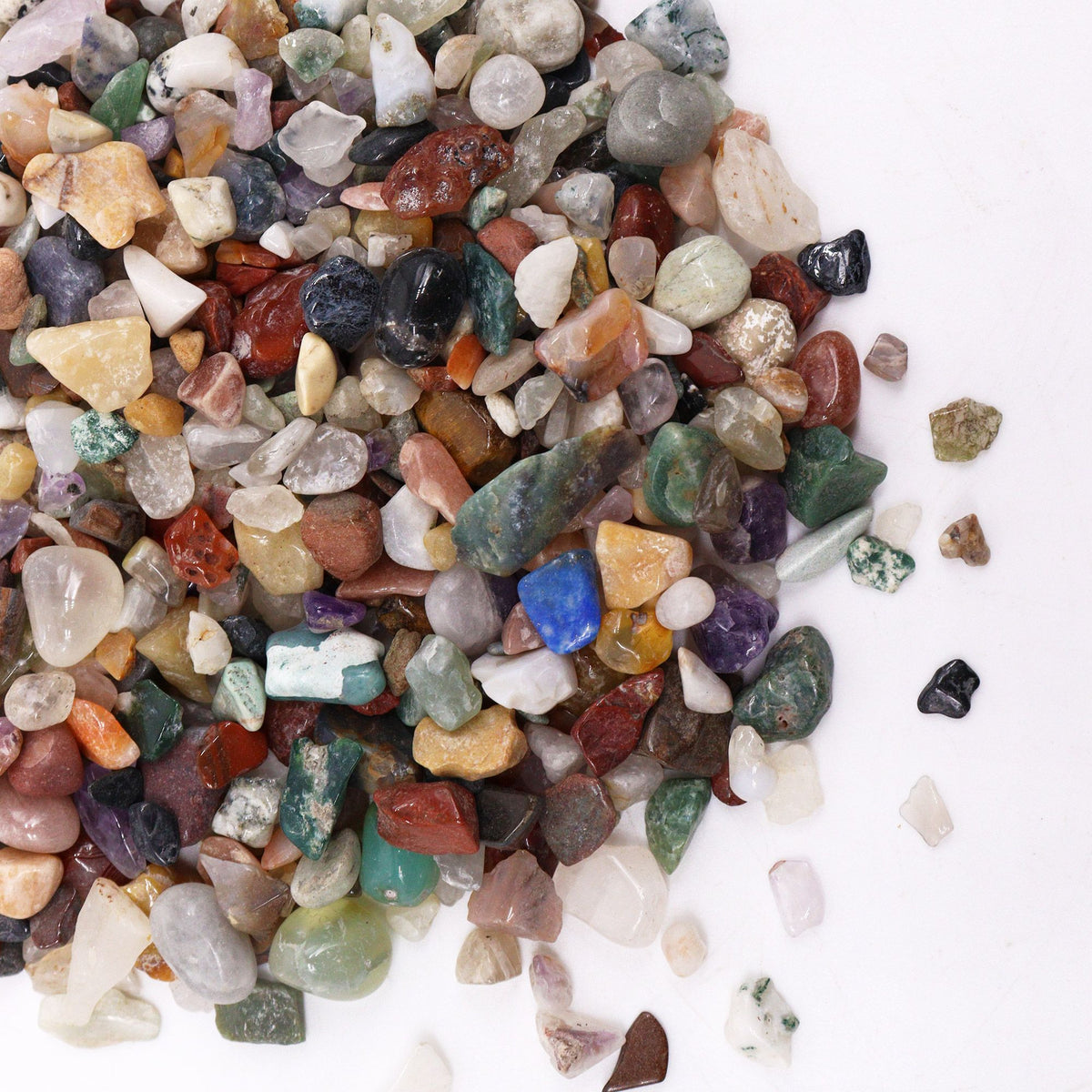 Mixed Natural Gemstone Chips - 1kg Bulk Bag – view 5
