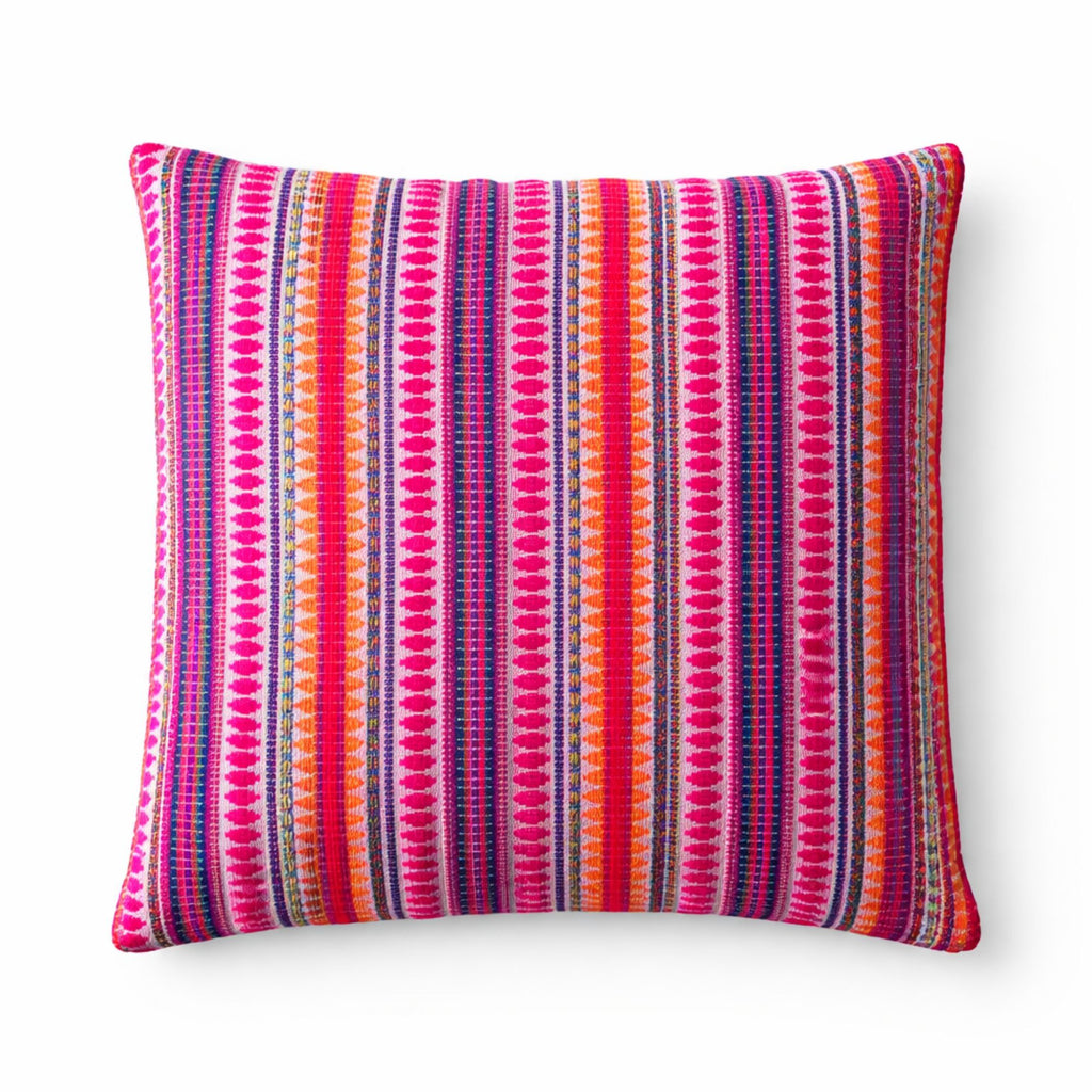 Neon Stripe Cushion Cover, 45x45cm