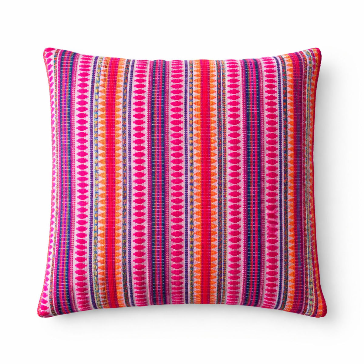 Neon Stripe Cushion Cover, 45x45cm