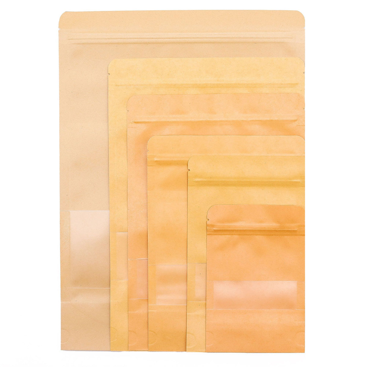 Kraft Window Bags 16x23 cm, Pack of 10 – view 2