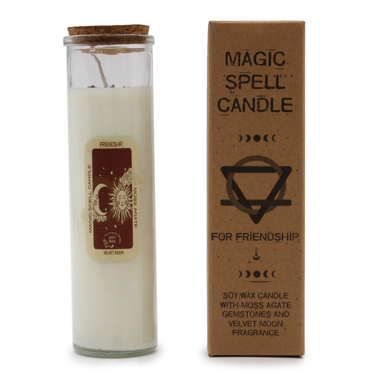 Magic Spell Candle in Glass Jar - Friendship – view 3