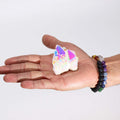 Medium Aura Angel Quartz Cluster, approx 6.5cm