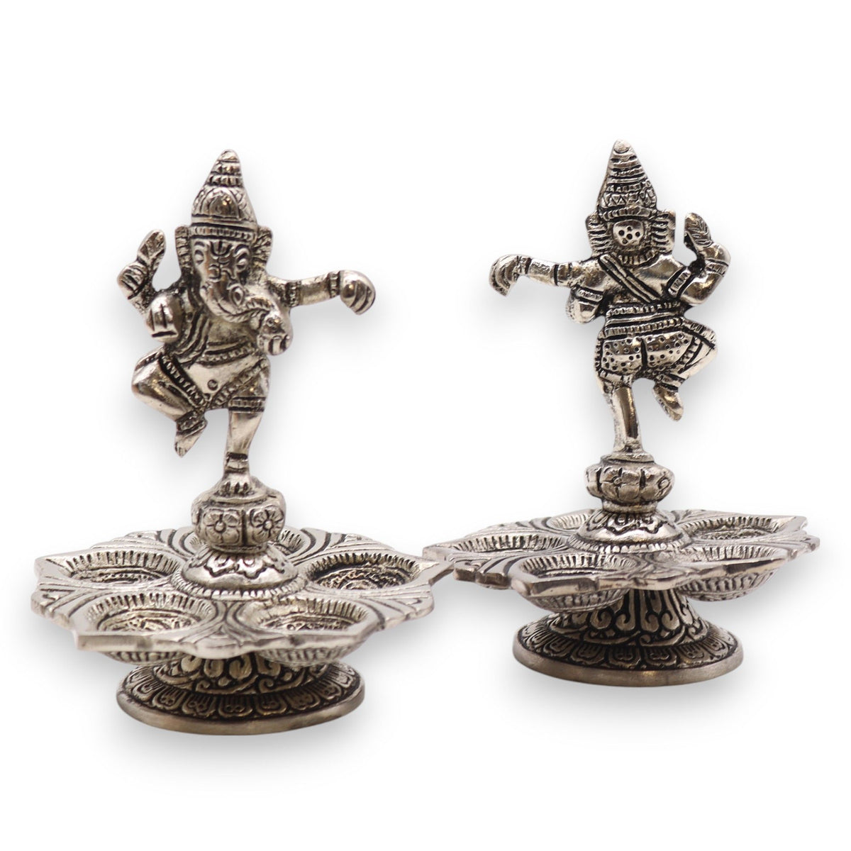 Dancing Ganesha Incense Holder 14x10cm – view 2