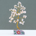 Rose Quartz Gemstone Tree - 80 Stones – view 2