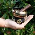 Mini Singing Bowl Gift Set - Black Pouch