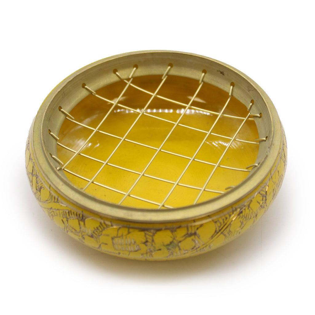 Chakra Charcoal Incense Jar - Solar Plexus – view 2