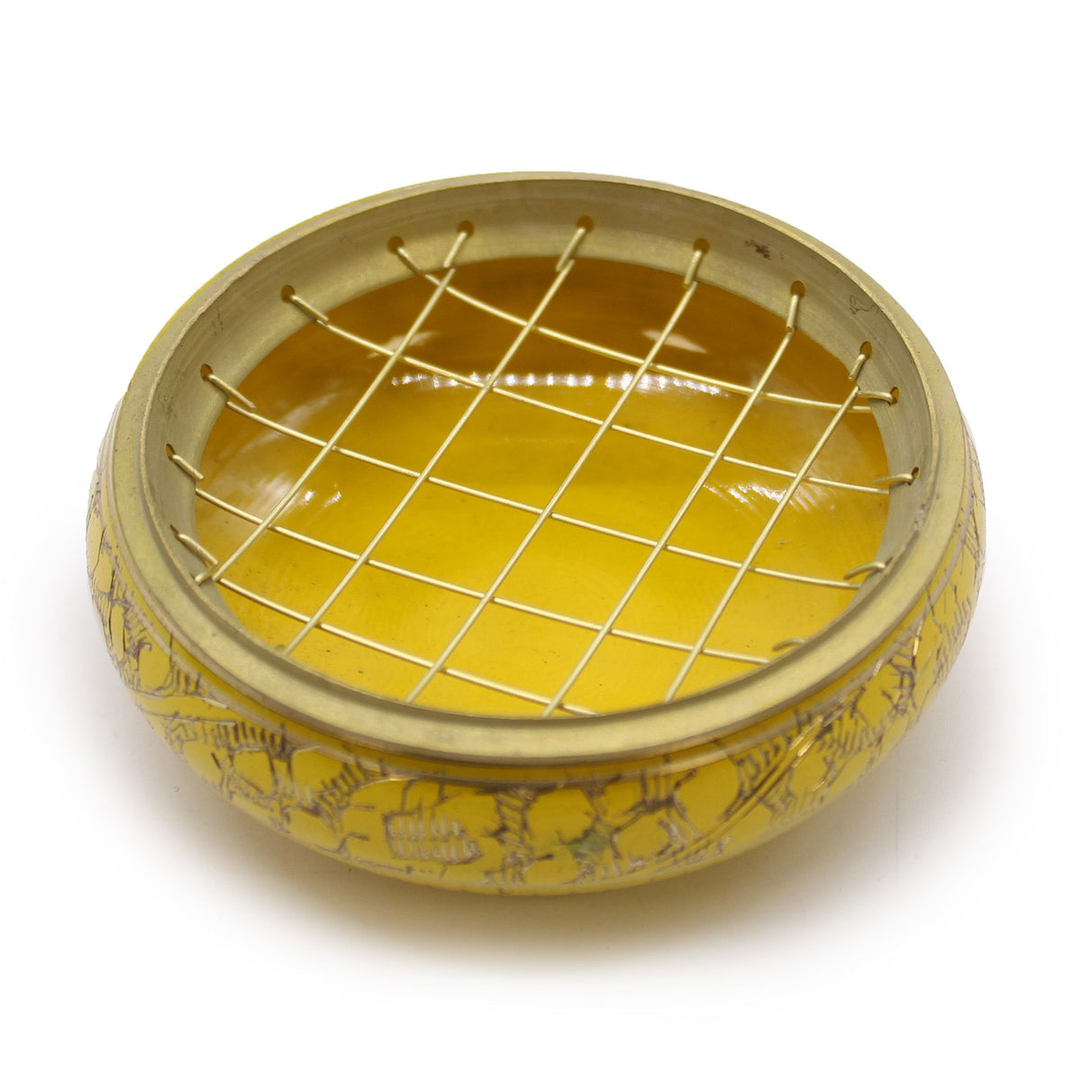 Chakra Charcoal Incense Jar - Solar Plexus – view 2