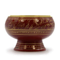 Root Chakra Tall Brass Charcoal Incense Jar