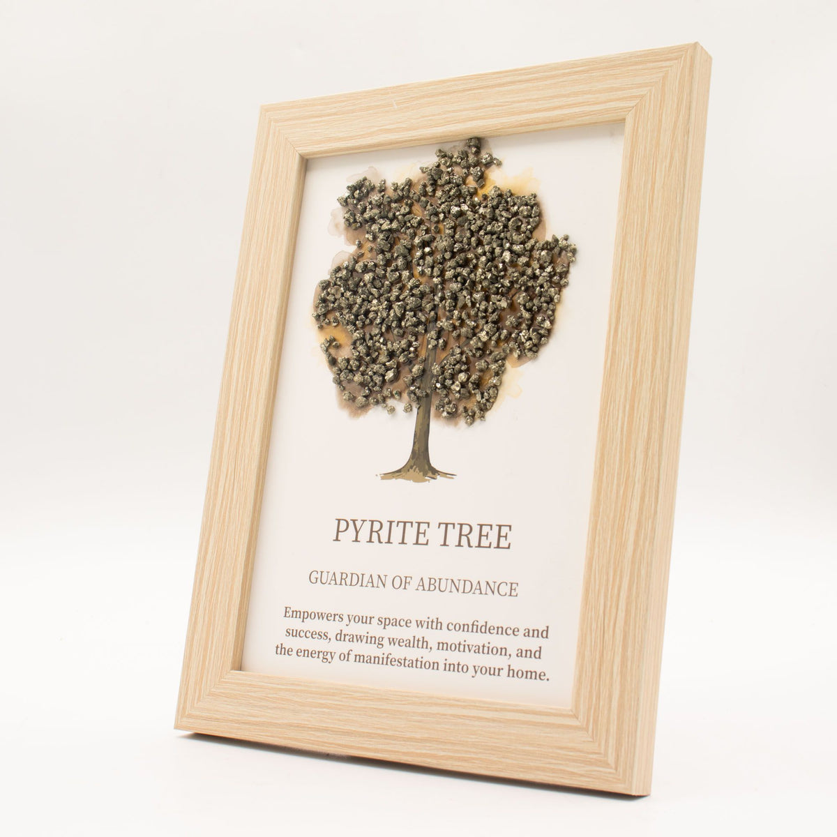 Gemstone Tree of Life Picture 20x14.7cm - Pyrite – view 3