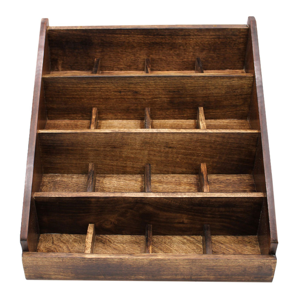 Multi-Purpose Wooden Stand - Natural Mango Wood – view 2