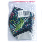 Reusable Fashion Face Covering - Golden Leaves Print – view 3