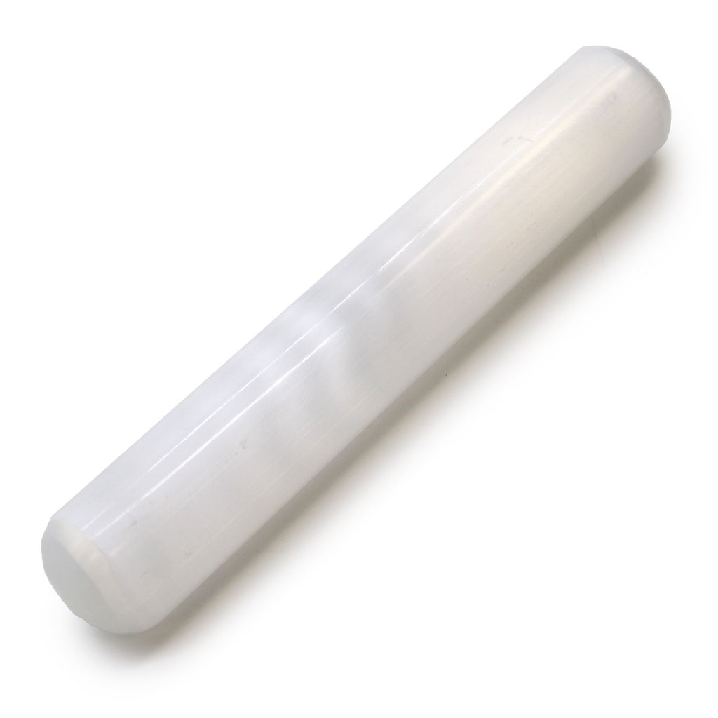 Selenite Wand 16 cm - Rounded Both Ends – view 3