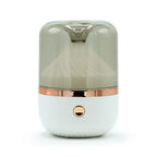 Urban Aroma Diffuser in White and Bronze with Night Light – view 2