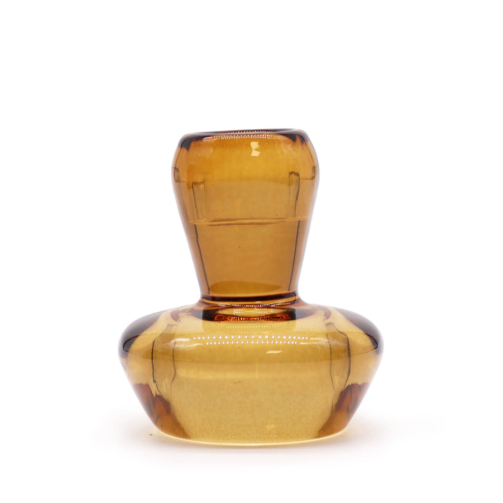 Mushroom Flip Candle Holder Set - Antique Amber – view 3
