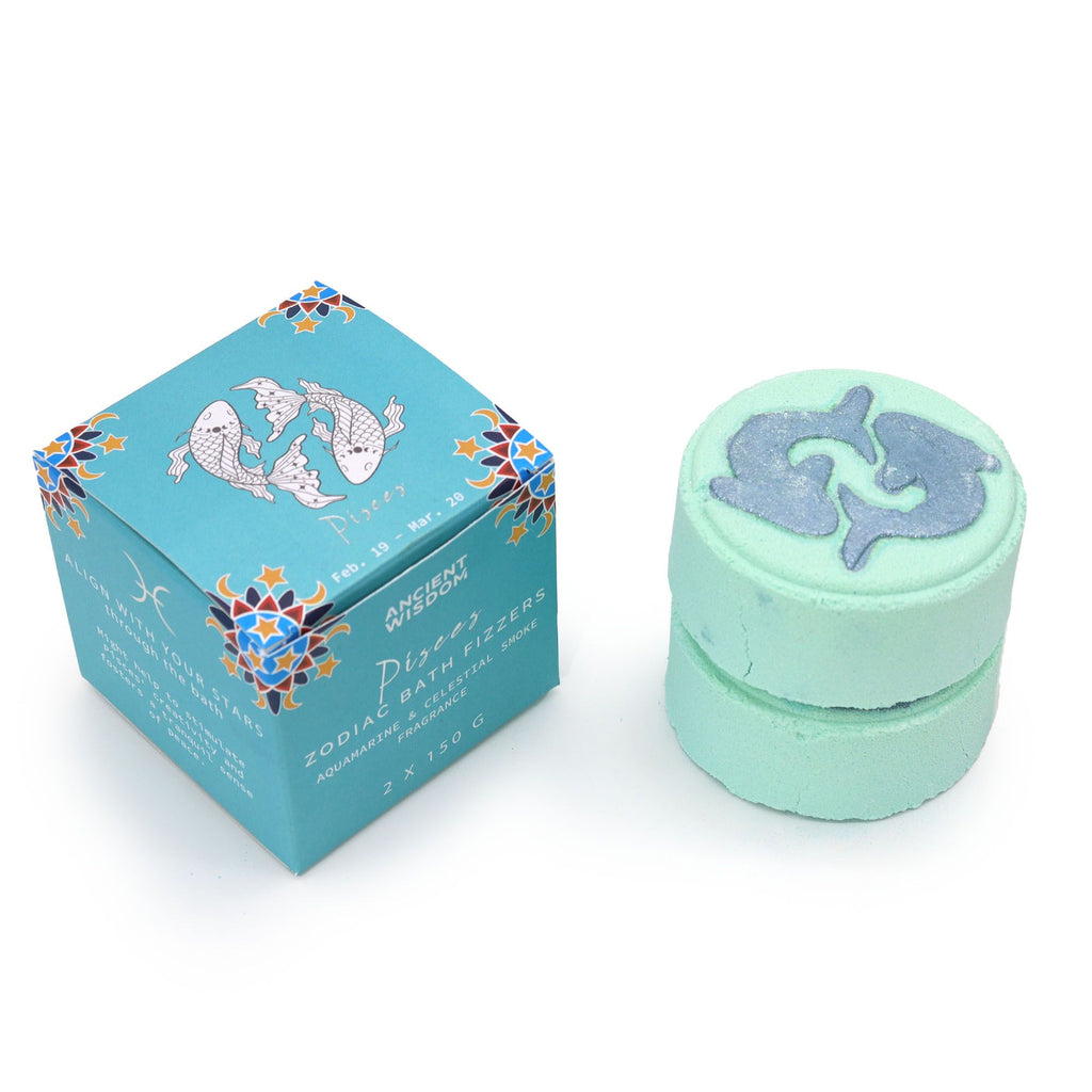 Set of Zodiac Bath Fizzers with Horoscope - Pisces – view 2