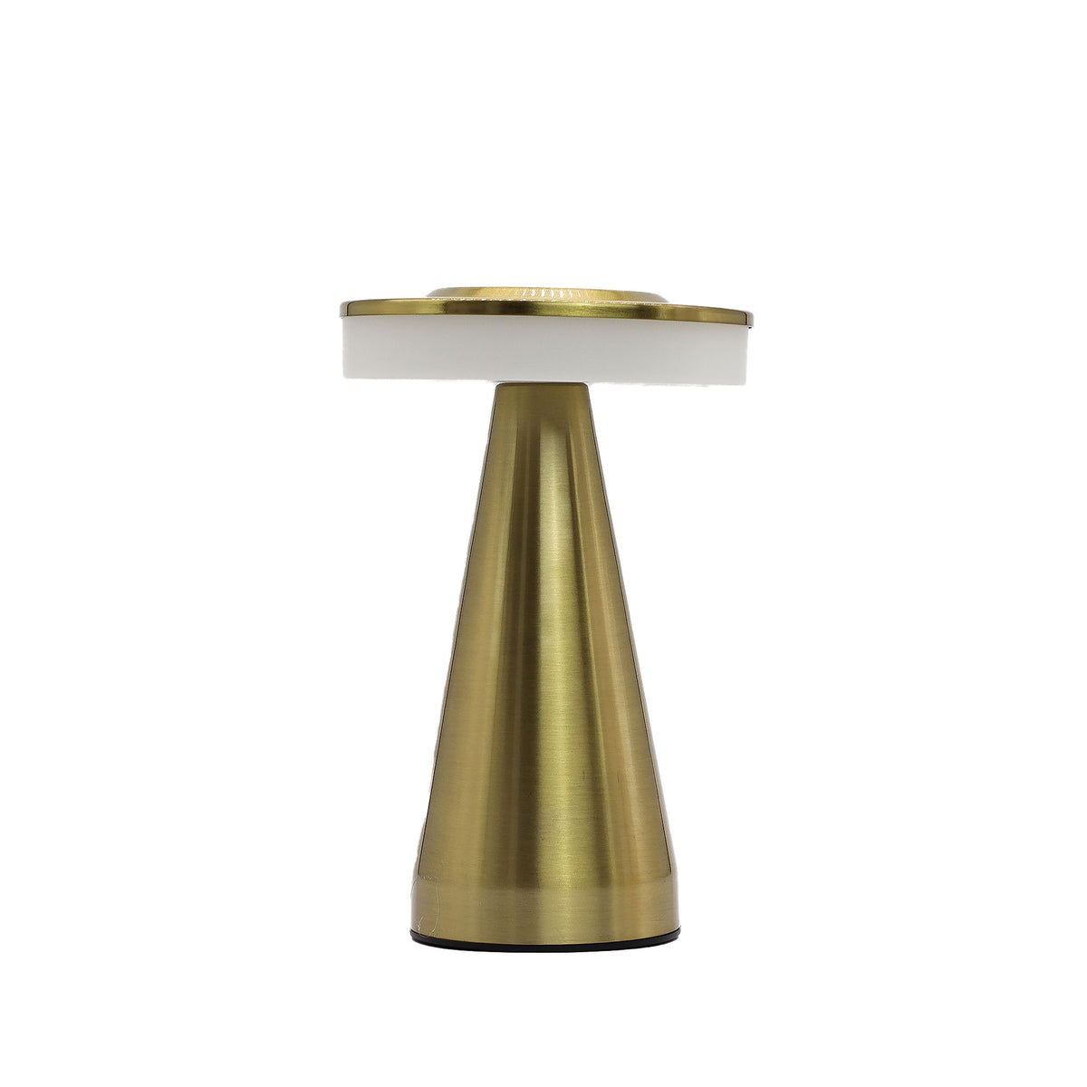Touch Lamp, Tall Bronze and Gold Stem, USB-C Rechargeable