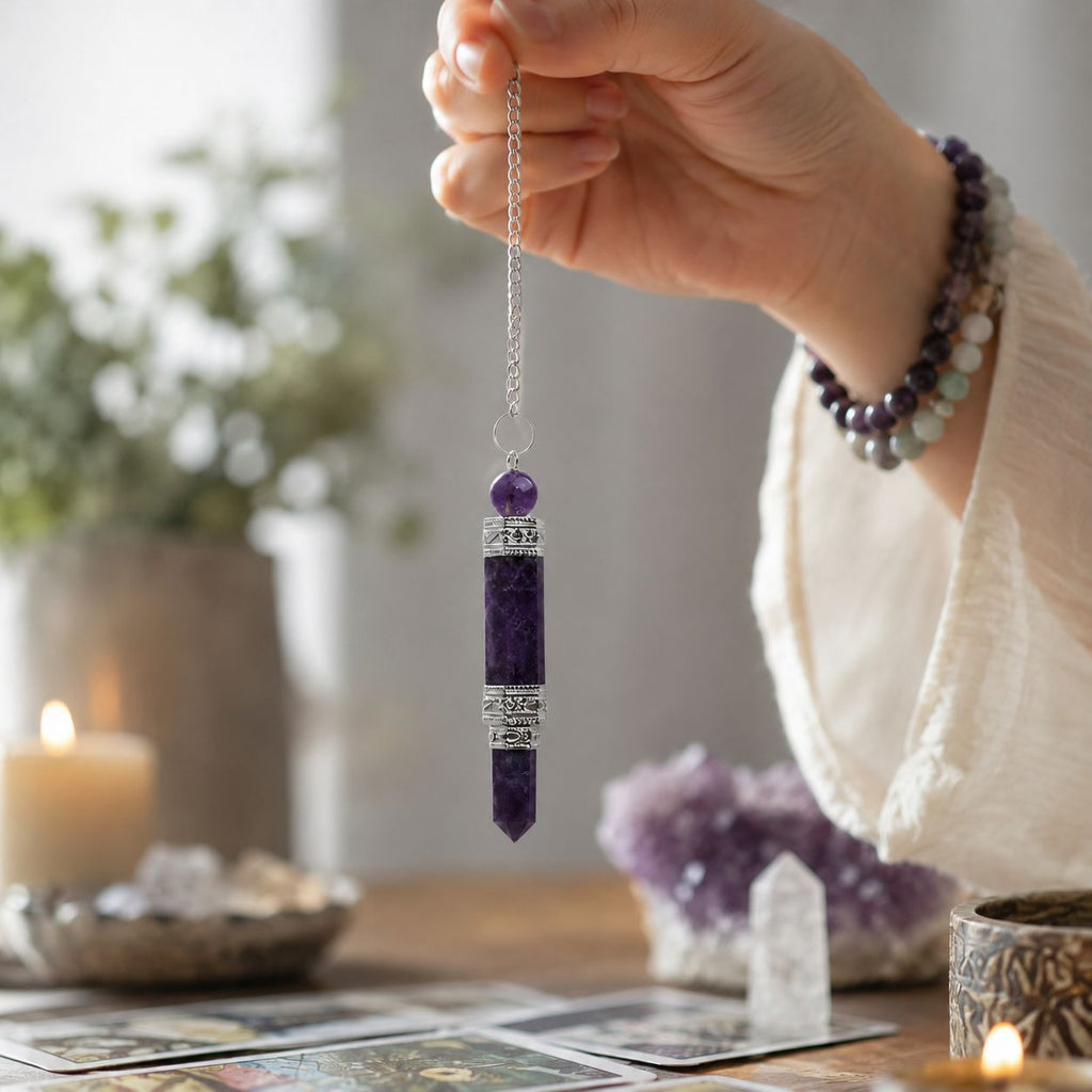 Three Piece Pendulum - Amethyst – view 3