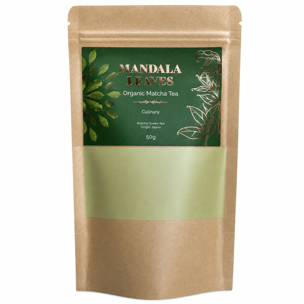 Organic Culinary Matcha Green Tea Powder 50g – view 4