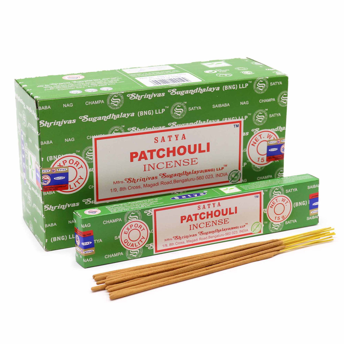 Satya Patchouli Incense Sticks – view 3