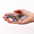 Gemstone Lucky Elephant Pendants, Set of 12 Assorted, 25x15mm