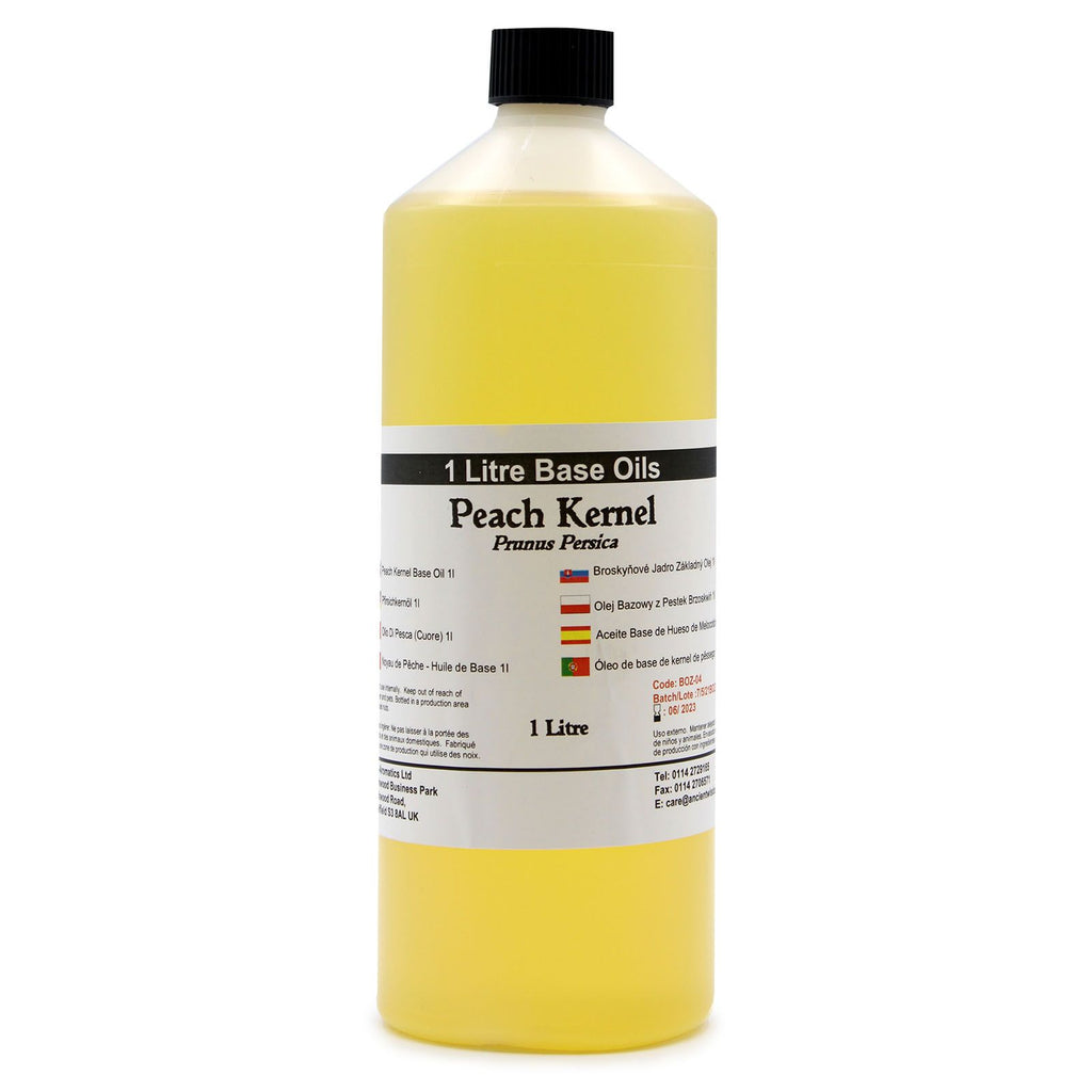Peach Kernel Base Oil - 1 Litre – view 2
