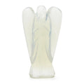 Hand Carved Opalite Gemstone Angel Figure