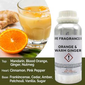 Orange & Warm Ginger Pure Fragrance Oil - 500ml – view 4