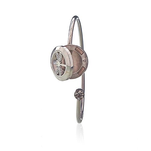 Dragonfly Aromatherapy Diffuser Crystal Bracelet Stainless Steel – view 4