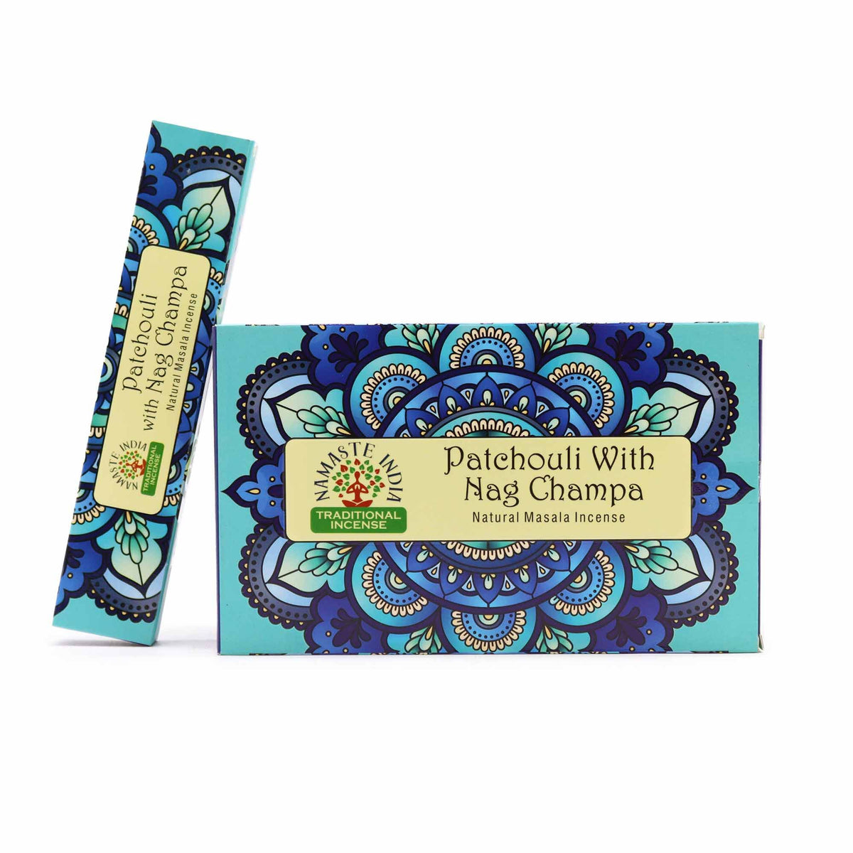 Namaste Mandala Masala Incense - Patchouli with Nag Champa – view 4