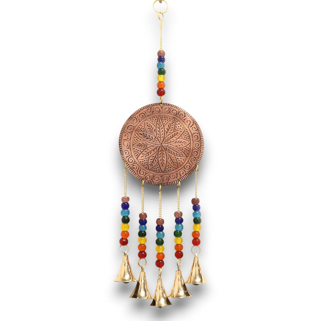 Tree of Life Wind Chime with Chakra Beads, 10x36cm – view 2